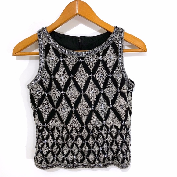 Tops - Vintage Sequin Tank